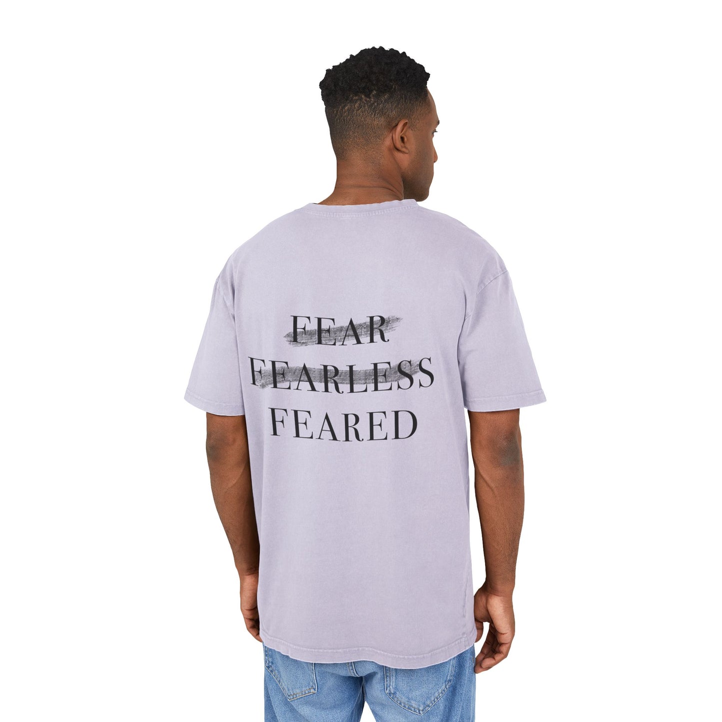 Men's Acid Washed Heavy Oversize Tee