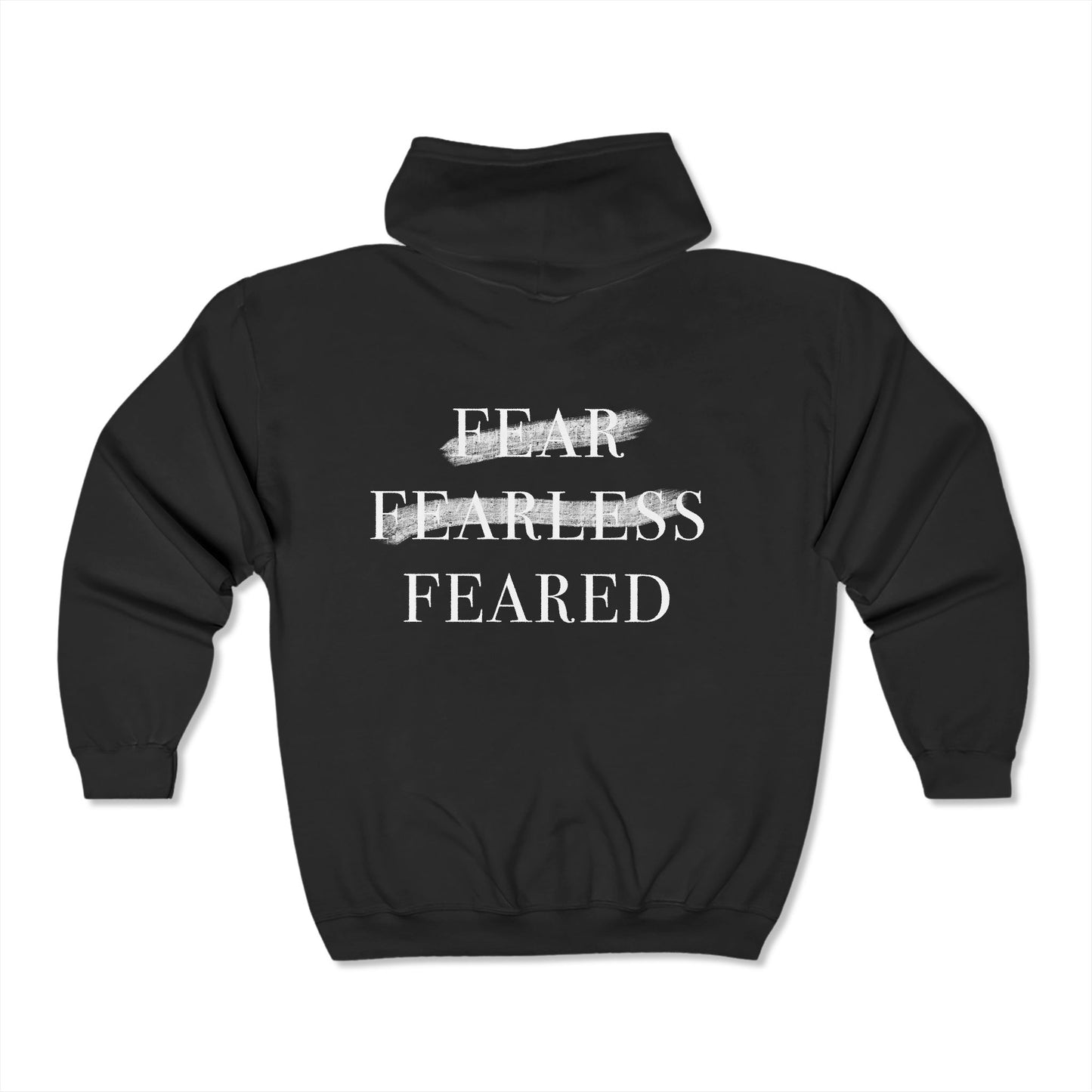 "Feared" Zip Hoodie